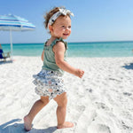 CIYCUIT Baby Girl Clothes 0 3 6 9 12 18 Months Summer Outfits Floral Shorts Set Green 0-3 Months