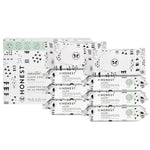 The Honest Company Clean Conscious Multi-Use Wipes, Unscented Hypoallergenic Baby Wipes for Sensitive Skin, 99% Water Plant-Based Compostable Wipes, Pattern Play, 720 Count