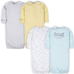 Gerber Baby Boy and Girls 4-Pack Sleeper Gown