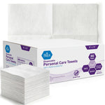 MED PRIDE Disposable Dry Wipes for Adults, Soft & Absorbent Personal Towels, Bulk 800 Count, Incontinence Care, Baby Wipes (800 Count (Pack of 1))