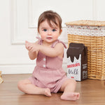Fernvia Toddler Baby Girl Summer Clothes Sleeveless Ribbed Knitted Jumpsuit Shorts Overalls Baby One Piece Outfit (A Pink, 12-18 Months)