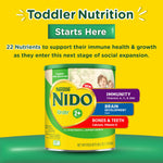 Nestlé NIDO Kinder Toddler Milk Beverage Powder Mix, 2 + Years, 23 Servings per Container, 28.2oz