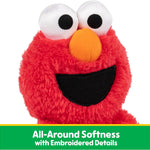 GUND Sesame Street Official Elmo Take Along Buddy Plush, Premium Plush Toy for Ages 1 & Up, Red, 13”
