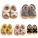 AKINGIO Infant Baby Girls Boys Summer Sandals Premium Unisex Non Slip Rubber Soft Sole Breathable Toddler First Walker Outdoor Beach Shoes Yellow 11CM