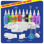 Dan&Darci Aqua Fairy Water Gel Kit for Kids - Gifts for Girls - Magic Elf Toy Kits - Waters Pets - DIY Squishy Maker Set - Craft for Kids - Make Your Own Squishies Toys Crafts - Gifts for Boys & Girls