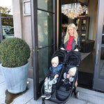 Baby Jogger City Tour 2 Double Stroller, Compact & Sleek Twin Design with Easy-To-Maneuver Features, Ideal for Growing Kids, Plush Imported