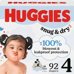 Huggies Size 3 Diapers, Snug & Dry Baby Diapers, Size 3 (16-28 lbs), 34 Count, Packaging May Vary