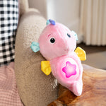 Baby Einstein Sea Dreams Seahorse Plush Soother Toy, with Music and Lights, Ages 0 Months and Up, Pink