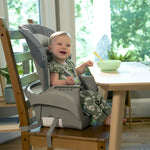 Ingenuity Full Course 6-in-1 High Chair - Baby to 5 Years Old, 6 Convertible Modes, 2 Dishwasher Safe Trays - Astro, 13108