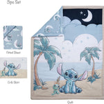 Bedtime Originals Disney Baby Stitch 3-Piece Blue Nursery Crib Bedding Set