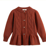 Simplee kids Baby Girls' Fall Winter Cardigan Sweaters Coats Outfits for Toddlers