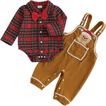 My First St Patricks Day Baby Boy Outfit Newborn Irish Shamrock Onesie Striped Waffle Pants Set Spring Clothes