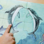 Melissa & Doug Search and Find Beneath The Waves Floor Puzzle (48 pcs, Over 4 feet Long) - FSC Certified