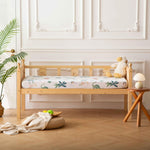 SDY Jersey Dinosaur Crib Sheets for Baby Boys and Girls,52”x28”x8, 2 Pack, Cute Kawaii Standard Oval/Retangle Fitted Crib Sheets for Toddler,Super Soft Breathable