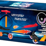 Lightning Glow Rider - Inertia & Movement Powered Ride-On Toy, Light-Up Wheels, Indoor-Outdoor Play Blue & Red