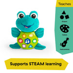 Baby Einstein Ocean Explorers Neptune’s Cuddly Plush Composer Musical Discovery Toy, Ages 6 Months and up