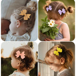 doboi 50PCS 2'' Baby Hair Bows Clips Fully Lined Grosgrain Boutique Solid Ribbon Mini Bows for Girls Teens Infants Kids Toddlers Newborn