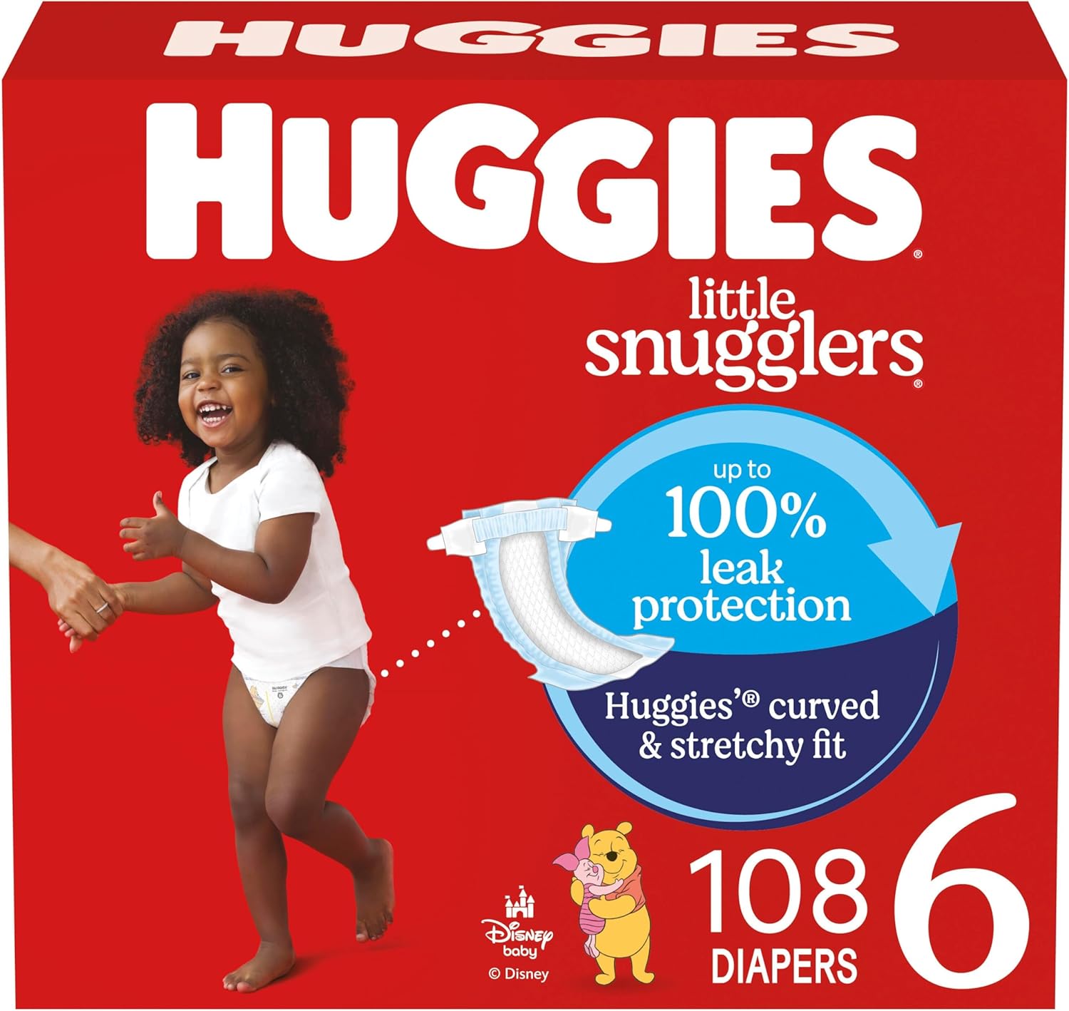Huggies Size Newborn Diapers, Little Snugglers Baby Diapers, Size Newborn (up to 10 lbs), 31 Count, Packaging May Vary