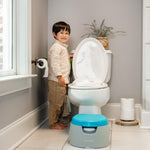 Summer Infant Summer 3-in-1 Train with Me Potty Seat Topper and Stepstool for Toddler Training and Beyond Easy to Empty and Clean Space Saving