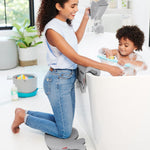Skip Hop Baby Bath Rinse Cup MOBY Tear-free Waterfall Rinser Grey Age 0+