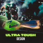 LIGHTRO - Foam Glow in The Dark Football - Super Bright - Smart LEDs - Batteries Included - Football Game for Kids 8 9 10 11 12 - A Perfect Birthday and Summer Gift