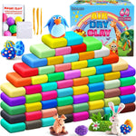 Air Dry Clay 100 Colors, Modeling Clay for Kids, DIY Molding Magic Clay, Gift for Kids