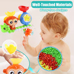 Bath Toys for Kids Ages 1-3 Toddler Bath Toys for Babies 1 2 3 Year Old Boys Girls Water Bathing Tub Toy for 12 18 Months Infant with Cups