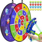 BooTaa 29" Large Dart Board for Kids, Kids Dart Board with Sticky Balls, Boys Toys, Indoor/Sport Outdoor Fun Party Play Game Toys, Birthday Gifts for 3 4 5 6 7 8 9 10 11 12 Year Old Boys Girls