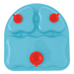 NUK First Essentials Tri-Suction Plates, Colors may vary, 2-Pack