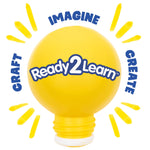 READY 2 LEARN Easy Grip Crayons - 6 Colors - 18m+ - Non-Toxic Toddler Crayons - Easiest to Hold - Refills Available