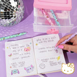 Hello Kitty & Friends 4-Piece Pen Set, My Melody, Kuromi, School and Office Supplies, Stationery