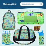 Wildkin Reusable Food Container for Kids – Airtight, Leak Resistant, Dishwasher Safe - Wild Animals