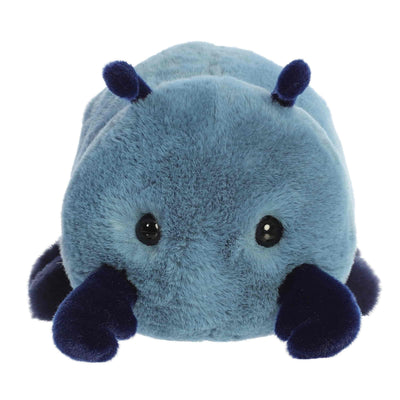 Aurora® Adorable Spudsters™ Beck Beetle™ Stuffed Animal - Round Shape Makes for Comforting Cuddles - Perfect for Kids All Ages and Animal Loving Adults - Blue 11 Inches