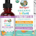MaryRuth Organics Multivitamin for Infants | USDA Organic | Multivitamin Liquid Drops for Babies 6-12 Months | Immune Support & Overall Wellness | Vegan | Non-GMO | Gluten Free | 2 Fl Oz