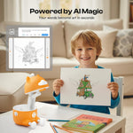 Caydo T3 AI Drawing Projector for Kids, Learn to Draw Tracing Projector with 700+ Activities, Native 720P HD Bluetooth Projector, Educational Arts & Crafts Toy, Ideal Gift for Boys & Girls Ages 5+