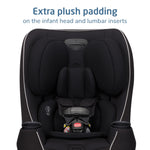 Maxi-Cosi Pria Max 3-in-1 Convertible Car Seat, Infant to Toddler Car Seat, ClipQuick Magnetic Chest Clip, Quick-Install Latch, Machine-Washable Cover, 5-100 lbs, Caspian Caviar