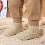 JOINFREE Toddler Slippers Boots Boys Girls Adjustable House Shoes Barefoot