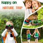 GINMIC Kids Explorer Kit & Bug Catching Kit, 16 Pcs Outdoor Exploration Safari Kit for Kids Camping with Binoculars, Adventure, Hunting, Hiking, Educational Toy Gift for 3-12 Years Old Boys Girls