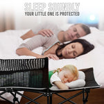 High Stream Gear Toddler Cot Bed: Kids Travel Camping Bed, a Portable Folding Cot for Kids Great for Outdoors and Young Guests at Home. Comfortable Kids Sleeping Cot Easy to Store and Use (White)