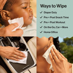 The Honest Company Hypoallergenic Multi-Use Baby Wipes for Sensitive Skin, Sunburst, 864 Count