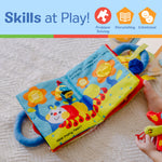 Melissa & Doug Kâ€s Kids My First Activity Book 8-Page Soft Book for Babies and Toddlers Early Learning Developmental Plush Soft Activity For Babies And Toddlers