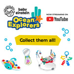 Baby Einstein Ocean Explorers Neptune’s Cuddly Plush Composer Musical Discovery Toy, Ages 6 Months and up