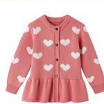 Simplee kids Baby Girls' Fall Winter Cardigan Sweaters Coats Outfits for Toddlers