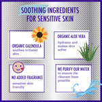 California Baby Super Sensitive Unscented Cream | 100% Plant-Based Moisturizer | Soothing Baby Lotion For Newborn | Hypoallergenic | 2.9 oz / 82 g