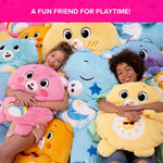 Happy Nappers: Care Bears Sleep Sack Large - Bedtime Bear - 66 x 30, 2-in-1: Plush Character Opens Into Sleeping Bag, Soft Nap & Play Animal, Kids 7+