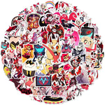 54pcs Cartoon Stranger Things 5 Stickers Pack,Waterproof Vinyl Stickers for Adult Teen Girl Laptop Skateboard Bike Guitar Water Bottle Travel Case Helmet Notebook Scrapbook