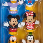 Fisher-Price Little People Toddler Toy Disney Mickey Mouse & Friends 6-Piece Figure Set for Preschool Pretend Play Kids Ages 18+ Months