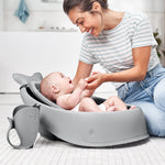 Skip Hop Baby Bath Rinse Cup MOBY Tear-free Waterfall Rinser Grey Age 0+