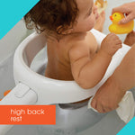 Summer Infant My Bath Seat Soft Support, Gray