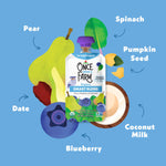 Once Upon a Farm Kids Snack, Peary Blueberry & Spinach, 3.2 Oz